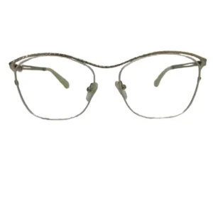 Anteojo recetado para mujer , Estilo Redondo, Eleve LV9310 Color Blanco y Dorado, Negro y Dorado, Material Metal