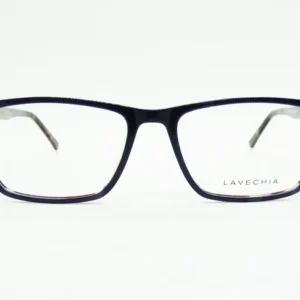 Anteojo recetado Unisex, Estilo Cuadrado,Lavechia Venecia, Color Transparente