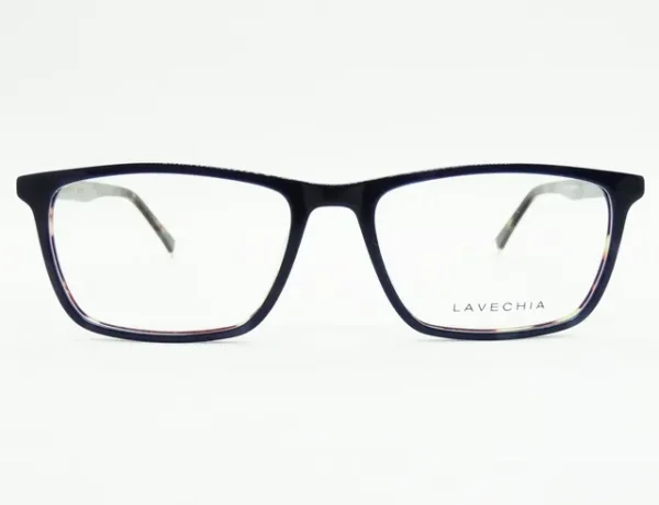 Anteojo recetado Unisex, Estilo Cuadrado,Lavechia Venecia, Color Transparente