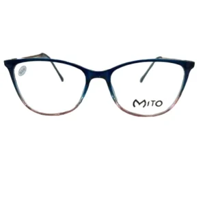 Anteojo recetado para mujer, Estilo Cuadrado, Mito OT1816, Color azul