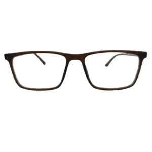 Anteojo recetado para hombre, Estilo Cuadrado, Mito 822007,Material TR 90Color Marrón