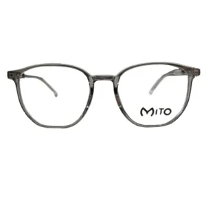 Anteojo recetado Unisex, Estilo Redondo, Color Transparente, Mito 521006