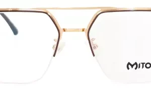 Anteojo recetado para hombre Estilo Caraband MITO XT61026 Color dorado