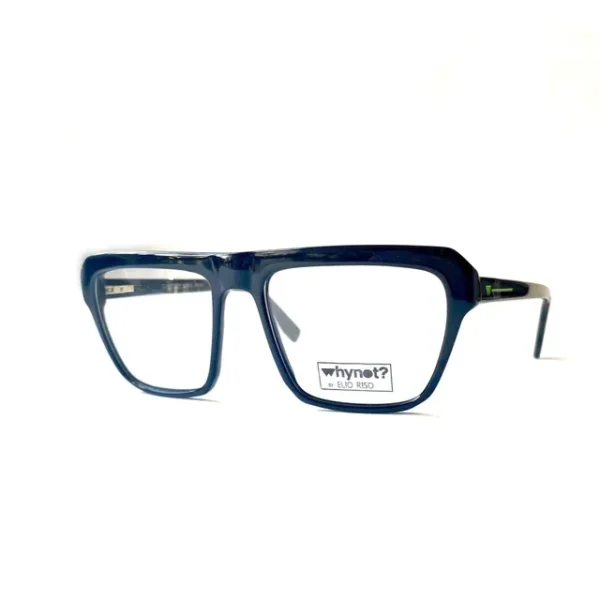 Anteojo recetado para hombre, Estilo cuadrado, WhyNot ER401, Color Gris