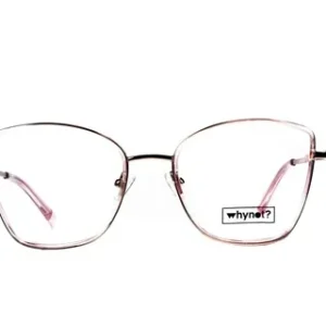 Anteojo recetado para mujer, Estilo Cat Eye, WhyNot 4006, Color Gris