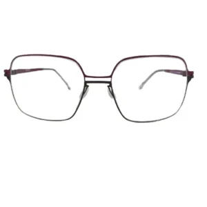 Anteojo recetado para mujer, Estilo cuadrado, WhyNot 6024, Color Rosa y Negro