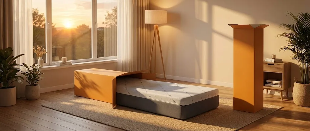 Banner Roll Ups Colchones en CAJA